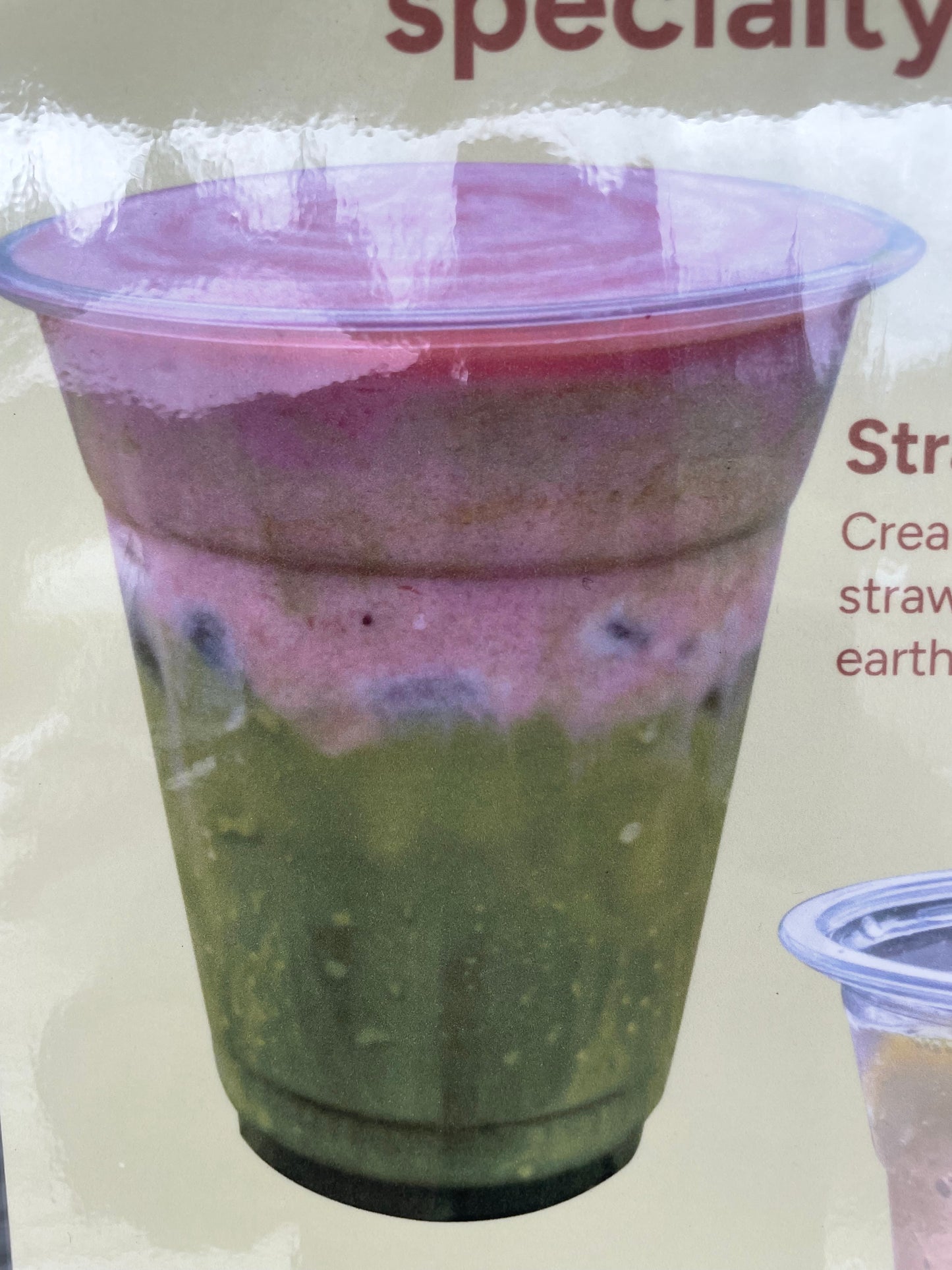 Strawberry Matcha Cream (Ice)